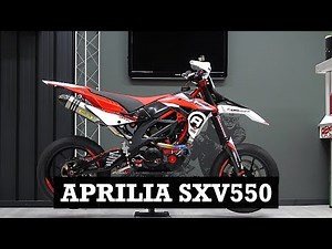 Supermoto build - Aprilia SXV550 by Aerostyle - Supermoto Central Special