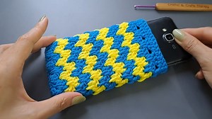 77K views · 1.7K reactions | Diy crochet phone cover tutorial | Crochet & Crafts Therapy | Facebook