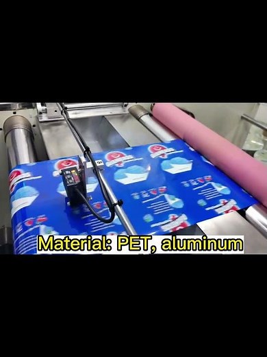 Laser perforation machine for beverage packaging bags, flexible packaging industry