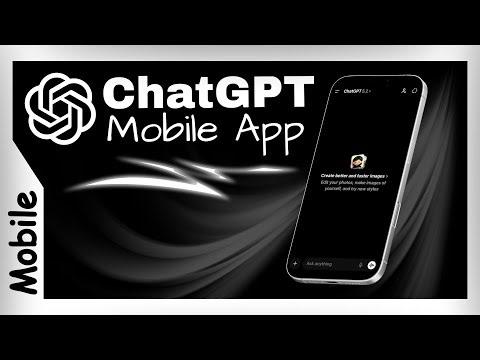 ChatGPT • How To Use ChatGPT Mobile App 📲