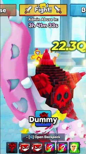 SPENDING ROBUX TO GET A NEW AURA AND DUMMY! So OP 😱 #roblox #robloxindonesia #luckyblockrush