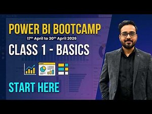 Power BI Full Course in Hindi | Class 1: Introduction to Data Analytics, Power BI| Live | PL 300
