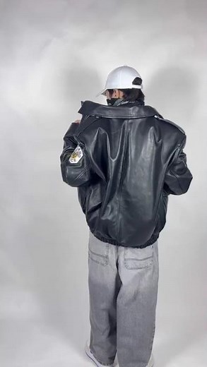 Chicago Fire Sergeant DeLaney Black Leather Jacket #fashion #outfit #streetwear #style #jacket