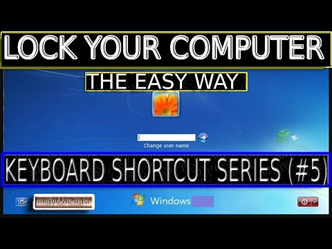 Windows 10/11 computer Lock shortcut | How to lock your computer with a keyboard shortcut
