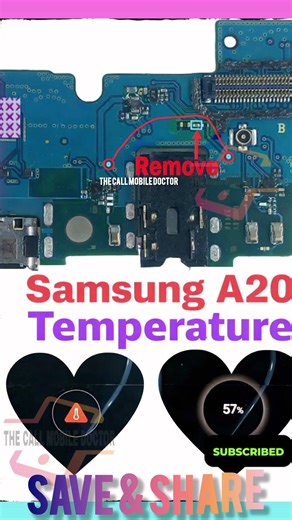Samsung galaxy A20 temprature solution 🔥