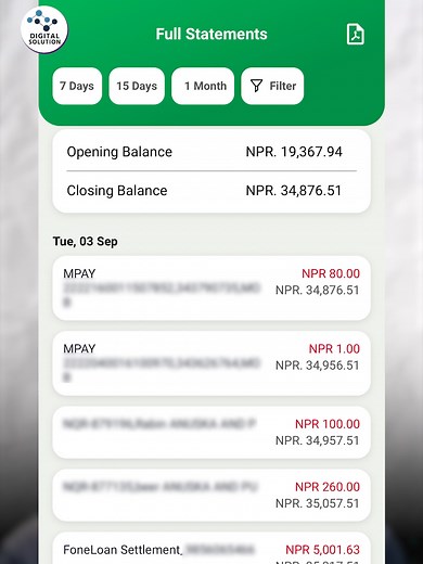 How to Download Payment Receipt after QR Scan for Fund Transfer