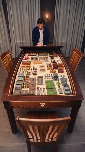 2.4M views · 32K reactions | Custom made Prophecy Gaming Table, just like your D&D campaign. The centerpiece of your next adventure ⚔️ Get $500 off on your Custom Shop order now, link in bio #gamingtable #customshop #dnd #tabletopgaming #boardgame #ttrpg | Wyrmwood | Facebook