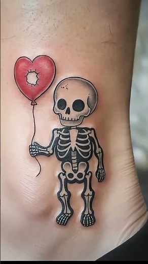 Skeleton Tattoo For Women: Best Dark Feminine & Goth Tattoo Ideas Compilation! #shorts