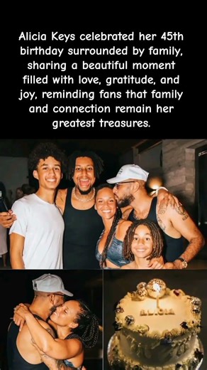 Alicia Keys Celebrates 45th Birthday With Family — Fans Melt #celebritynews