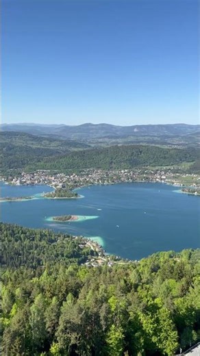 Wortersee from Pyramidenkogel
