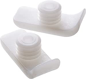 PrimeMed Walker Glide Skis - Universal Fit Coaster Gliders for Most Walkers (1 Pair)