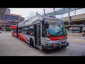 WMATA Metrobus 2009 New Flyer DE60LFA #5447 On Route 70