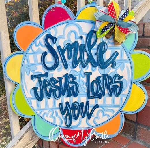 Spring Door Hanger - Summer Door Hanger - Spring Decor - Spring Door Decor - Summer Door Decor - Chinoiserie Decor - Mother’s Day Gift - Etsy