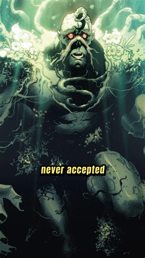 Superman Becomes Swamp thing