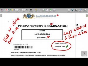 Life Sciences Grade 12 Nov P1 Final Scope.