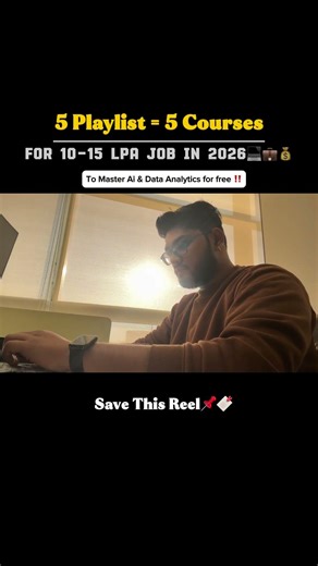 5 free Ai & Data Analytics courses in 2026 🔥 #certification #courses #aicourses #dataanalytics #cv