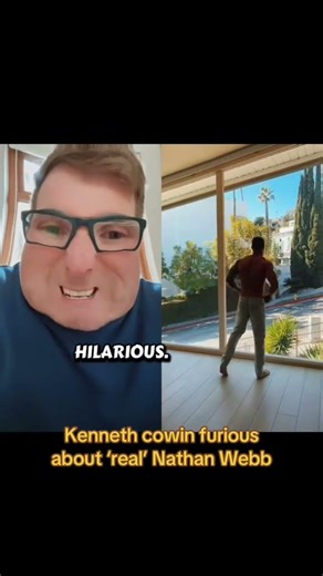 Kenneth reacts to ‘real’ Nathan Webb 🤬 #britishcomedy #funny #comedy #funnyvideos #quirkycomedy