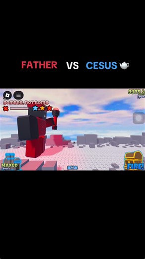 Father vs Mother Battle in Roblox