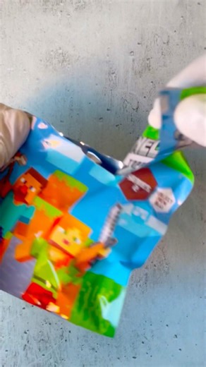 Mine craft figure Unboxing🌝#asmr #minecraftshorts