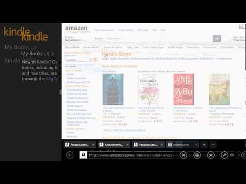 windows 8.1 Amazon kindle app review