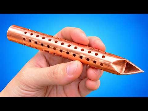 Just One Copper Tube Is All You Need! Build a Powerful Soldering Iron You’ll Wish You Knew Sooner!