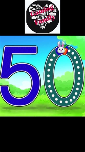 Trace Number 50 | Learn Numbers for Kids #shorts #youtubeshorts #videosforkids #educationalvideos