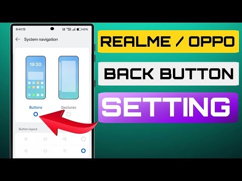 Realme phone back button settings | back button settings realme | System Navigation #technicalmano