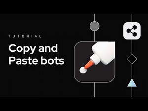 Copy and Paste Botpress Bots