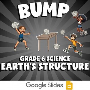 Earth’s Structure BUMP Science Game | No Prep Grade 6 Review