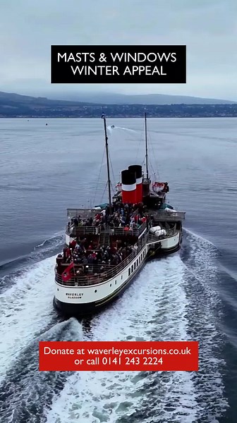 THE AUTHENTIC PRESERVATION OF PADDLE STEAMER WAVERLEY 🚢 Throughout Waverley’s preservation career many refurbishments and improvements have been made. With some works it has not always been possible, for a variety of good reasons, to fully preserving the original 1947 character of the ship. Waverley’s owning charity is fully committed to preserving, where possible, her original style, but this is rarely the most cost efficient route. Therefore we appealing to supporters to assist with meeting t