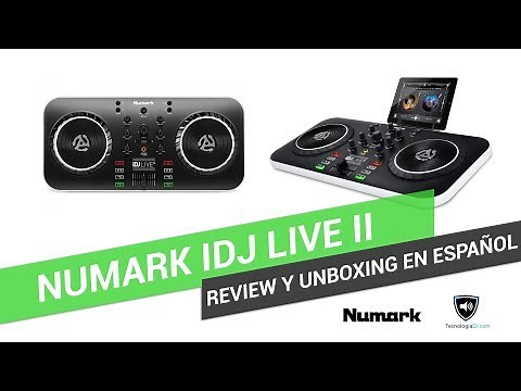 Review y unboxing en español Numark iDJ Live II | TecnologiaDJ.com