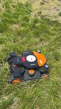 4WD testing of the Worx Landroid vision robot mower wr344 1 acre