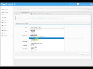RentBook How to create your first invoice for tenant