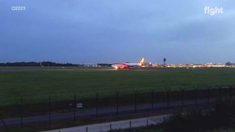 Early Morning Aircraft Departures