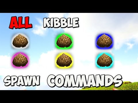 Ark Ascended ALL KIBBLE Spawn COMMAND | How To Summon All KIBBLES ARK ASA CODE