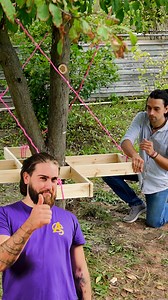 5.4M views · 50K reactions | Rapping about a wooden table around a tree. DIY backyard. | Archie5 | Facebook