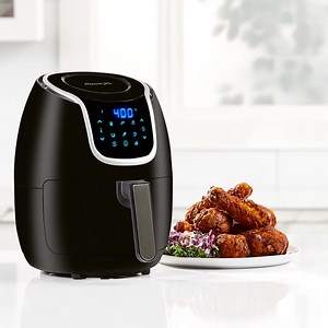 Exclusive savings on our Power XL Air Fryers - only at Argos! The 4-in-1 air fryer with Cyclonic Air Technology that delivers a healthier, energy efficient way to cook the fried foods you love is now on sale at Argos! | High Street TV Official