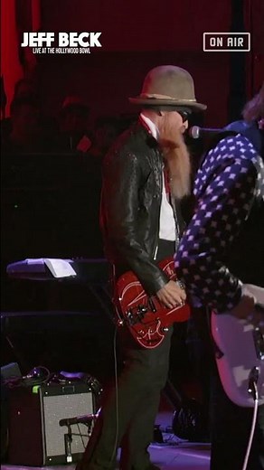 Jeff Beck and Billy Gibbons Perform Rough Boy Live at the Hollywood Bowl 🎸 #Guitar