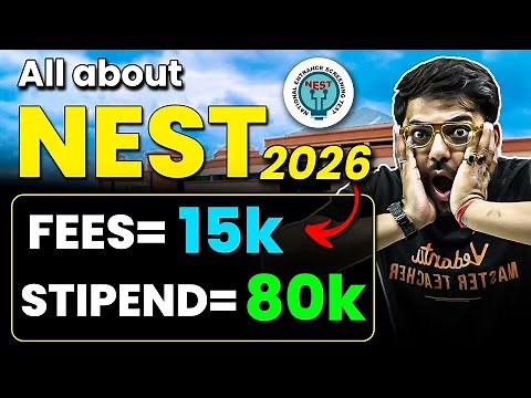 All About NEST Exam 2026 | Exam Date, Eligibility, Exam Pattern, Syllabus | Harsh Sir‪