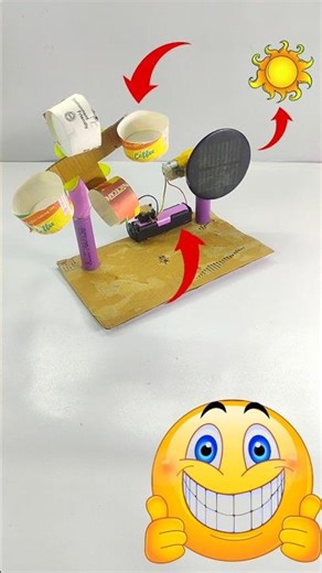 Dc motor science project || घर पर बनाएं आसान प्रोजेक्ट | working model #viral #shorts