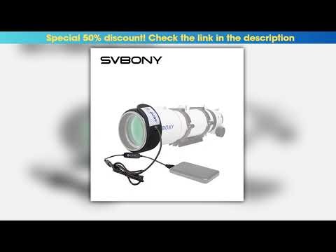 Svbony SV172 Dew Heater Strip 240320400430 mm Lens Heater Warmer for Telescope DSLR Camera Lens