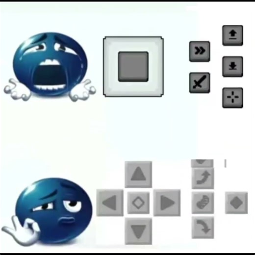 Minecraft controls then and now | #trending #minecraft #gaming #funny #gameplay