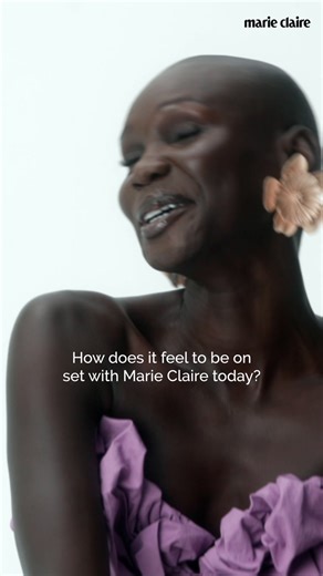 Fashion Issue Cover Star Sits Down With Us To Reflect On Being On Set With Marie Claire UK - An