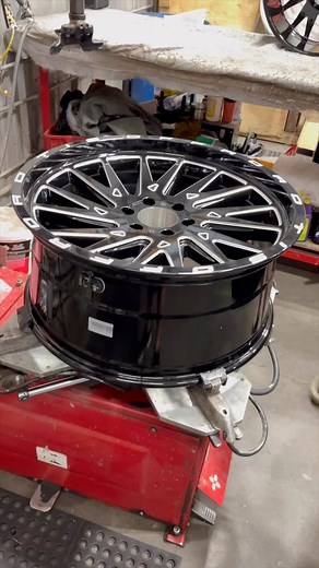 3.3K views · 55 reactions | Mounting up a set of 22x10 TIS 547BM Gloss Black Milled Finish w/ 285/45 Nitto Ridge Grappler Visit RimzOne.com Build a Wheel and Tire Package Save Money! It’s that simple | Rimz One | Facebook