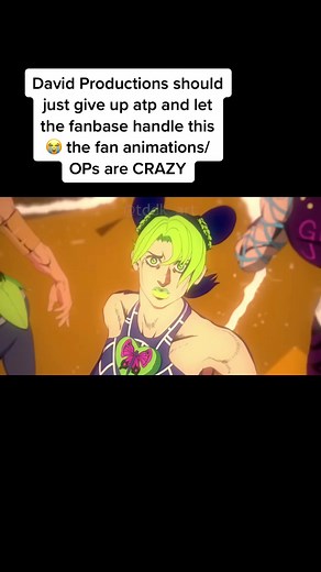Impactful Fan Animations in JoJo's Bizarre Adventure