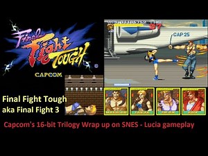 Final Fight Tough - the exclusive 3rd game on SNES