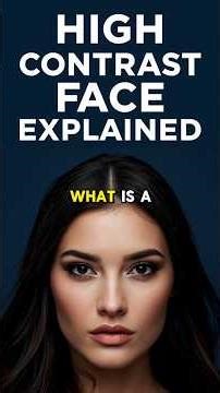 HIGH CONTRAST FACE EXPLAINED 🌓 How to Get an Attractive High Contrast Face with Makeup & Skin Tone!