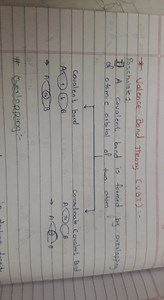 Valence Bond Theory (VBT) - Postulate 1I. A covalent bond is ... | Filo