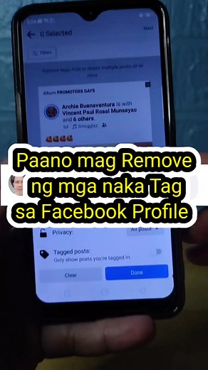 127K views · 2.1K reactions | Paano mag Remove ng mga naka Tag sa Facebook Profile "tips and Tutorial" #boszdenz #Facebook #FacebookPage #facebookreels #facebookprofile #FACEBOOKACCOUNT #facebookpost #tips #tutorial #tag #tags #Remove | BOSZ DENZ | Facebook