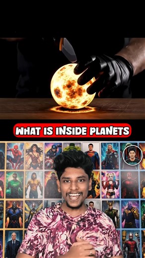 🤯 Cutting Planets! What’s Inside Them? 🌍🌕